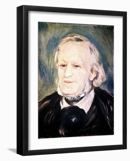 Richard Wagner (1813-188), German Composer, Conductor, and Essayist, 1882-Pierre-Auguste Renoir-Framed Giclee Print