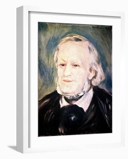 Richard Wagner (1813-188), German Composer, Conductor, and Essayist, 1882-Pierre-Auguste Renoir-Framed Giclee Print