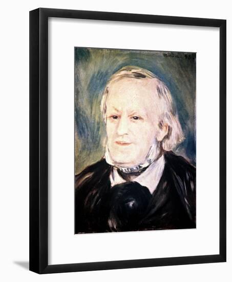 Richard Wagner (1813-188), German Composer, Conductor, and Essayist, 1882-Pierre-Auguste Renoir-Framed Giclee Print