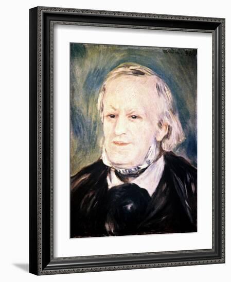 Richard Wagner (1813-188), German Composer, Conductor, and Essayist, 1882-Pierre-Auguste Renoir-Framed Giclee Print