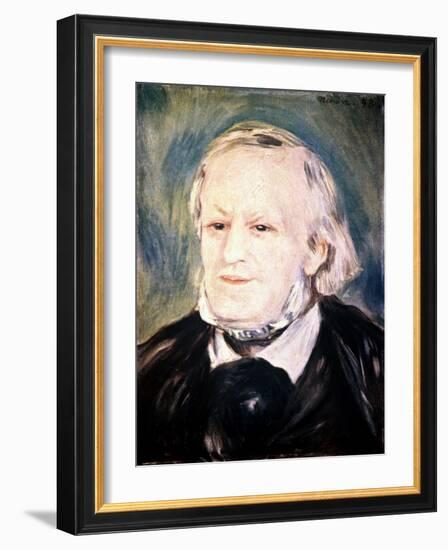 Richard Wagner (1813-188), German Composer, Conductor, and Essayist, 1882-Pierre-Auguste Renoir-Framed Giclee Print