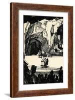 Richard Wagner at a-Adolph Friedrich Erdmann von Menzel-Framed Giclee Print