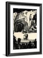 Richard Wagner at a-Adolph Friedrich Erdmann von Menzel-Framed Giclee Print