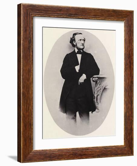 Richard Wagner, German Composer, 1864-Joseph Albert-Framed Giclee Print