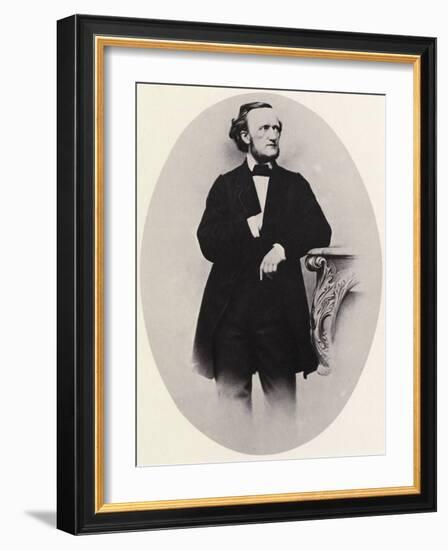 Richard Wagner, German Composer, 1864-Joseph Albert-Framed Giclee Print