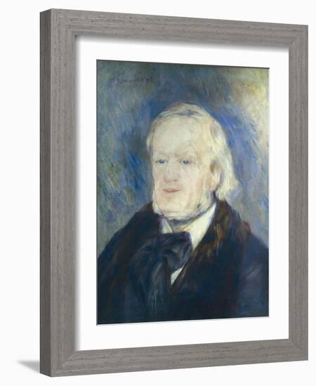 Richard Wagner-Pierre-Auguste Renoir-Framed Art Print