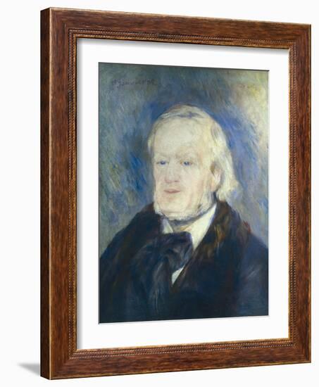 Richard Wagner-Pierre-Auguste Renoir-Framed Art Print