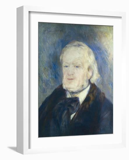 Richard Wagner-Pierre-Auguste Renoir-Framed Art Print