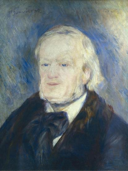 Richard Wagner-Pierre-Auguste Renoir-Framed Art Print