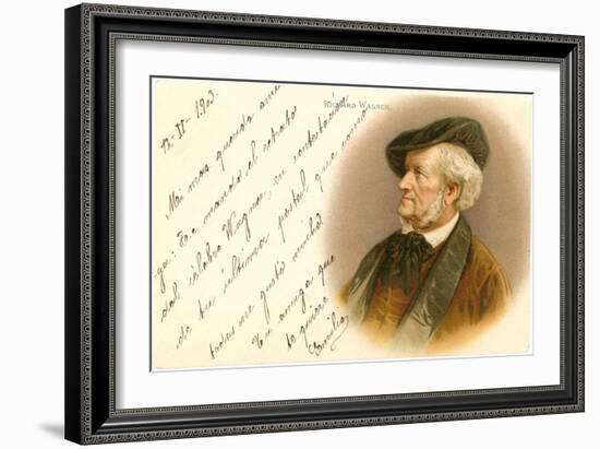 Richard Wagner-null-Framed Art Print