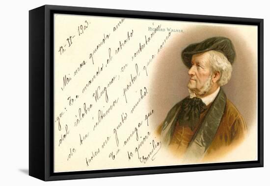 Richard Wagner-null-Framed Stretched Canvas