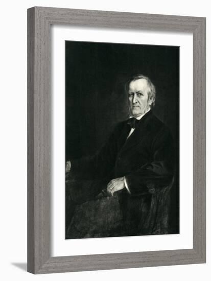 Richard Wagner-Franz Seraph von Lenbach-Framed Giclee Print