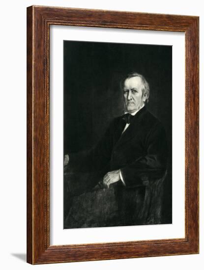 Richard Wagner-Franz Seraph von Lenbach-Framed Giclee Print