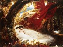 A Sleeping Beauty-Richard Westall-Giclee Print