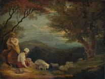 'Landscape with Women, Sheep and Dog', c1811, (1938)-Richard Westall-Giclee Print