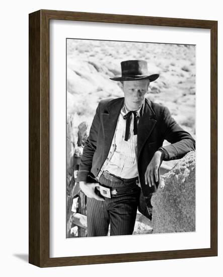 Richard Widmark. "Yellow Sky" [1948], Directed by William A. Wellman.-null-Framed Photographic Print