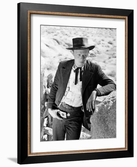 Richard Widmark. "Yellow Sky" [1948], Directed by William A. Wellman.-null-Framed Photographic Print