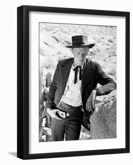 Richard Widmark. "Yellow Sky" [1948], Directed by William A. Wellman.-null-Framed Photographic Print