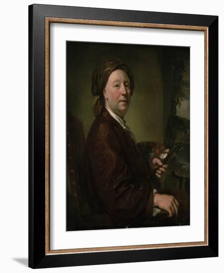 Richard Wilson (1714-82) 1752 (Oil on Canvas)-Anton Raphael Mengs-Framed Giclee Print