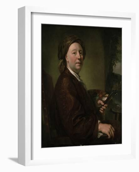 Richard Wilson (1714-82) 1752 (Oil on Canvas)-Anton Raphael Mengs-Framed Giclee Print