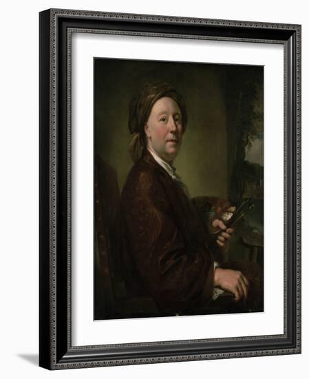 Richard Wilson (1714-82) 1752 (Oil on Canvas)-Anton Raphael Mengs-Framed Giclee Print