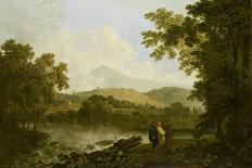 Italian Landscape (Morning), C.1760-65-Richard Wilson-Giclee Print