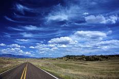 Highway 78, New Mexico, High Alpine Grasslands and Clouds-Richard Wright-Photographic Print