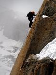 Mountaineers and Climbers, Mont Blanc Range, French Alps, France, Europe-Richardson Peter-Photographic Print