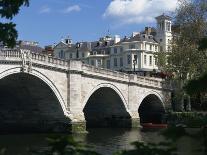 Bridge and River Thames, Richmond, Surrey, England, United Kingdom, Europe-Richardson Rolf-Photographic Print