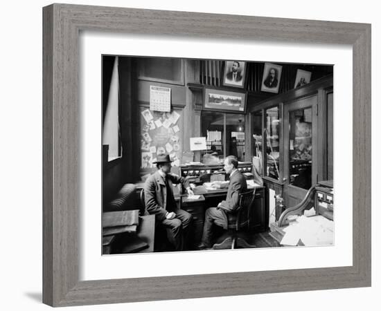 Richmond Backus Co. Office, Detroit, Mich.-null-Framed Photo