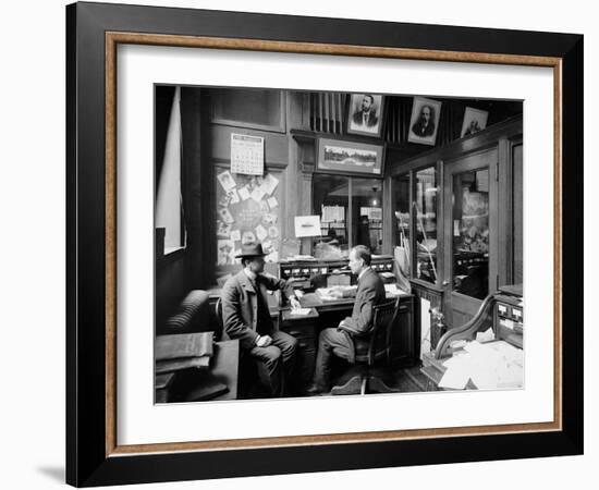 Richmond Backus Co. Office, Detroit, Mich.-null-Framed Photo