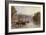 Richmond Bridge, 19th Century-Myles Birket Foster-Framed Giclee Print