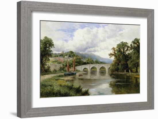 Richmond Bridge, England-Henry H. Parker-Framed Giclee Print