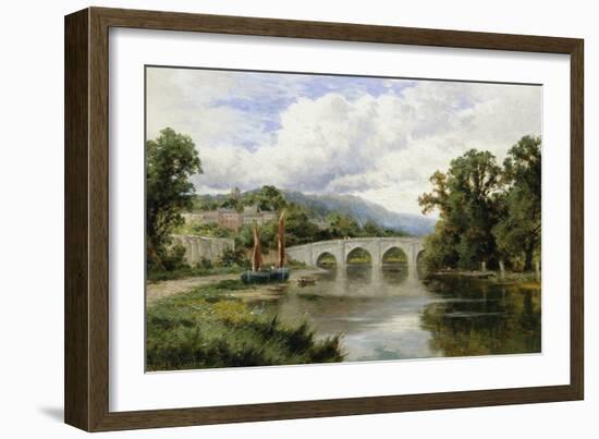 Richmond Bridge, England-Henry H. Parker-Framed Giclee Print