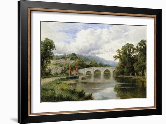 Richmond Bridge, England-Henry H. Parker-Framed Giclee Print