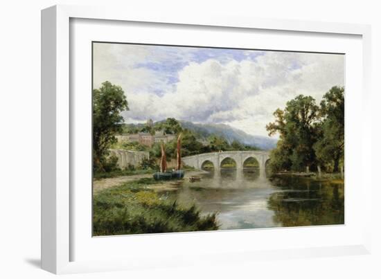 Richmond Bridge, England-Henry H. Parker-Framed Giclee Print