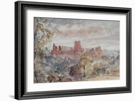 Richmond Castle, Yorkshire, 1903-Philip Wilson Steer-Framed Giclee Print