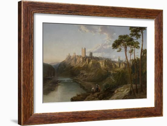 Richmond Castle, Yorkshire-James Webb-Framed Giclee Print