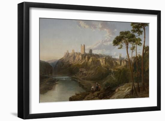 Richmond Castle, Yorkshire-James Webb-Framed Giclee Print