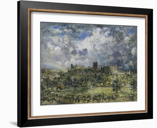 Richmond Castle-Philip Wilson Steer-Framed Giclee Print