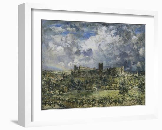 Richmond Castle-Philip Wilson Steer-Framed Giclee Print