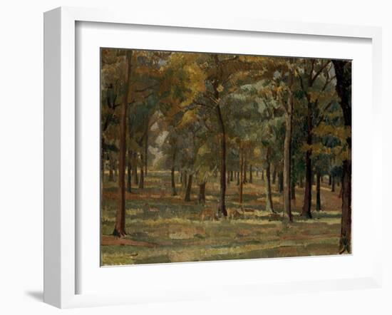 Richmond Park, 1914-Spencer Frederick Gore-Framed Giclee Print