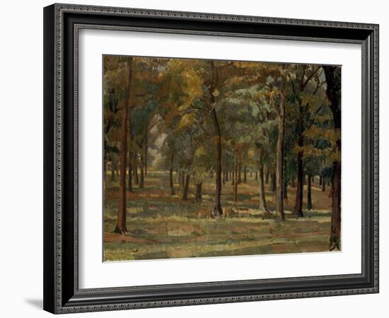 Richmond Park, 1914-Spencer Frederick Gore-Framed Giclee Print