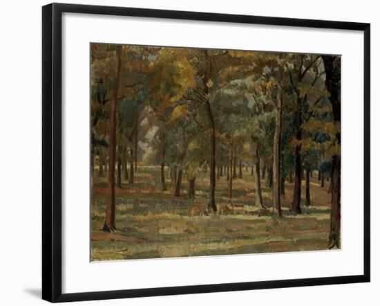 Richmond Park, 1914-Spencer Frederick Gore-Framed Giclee Print