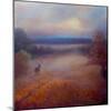 Richmond Park with City View, 2020 (Oil on Canvas)-Lee Campbell-Mounted Giclee Print