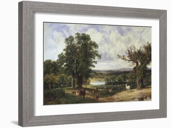 Richmond Park-John F. Tennant-Framed Giclee Print