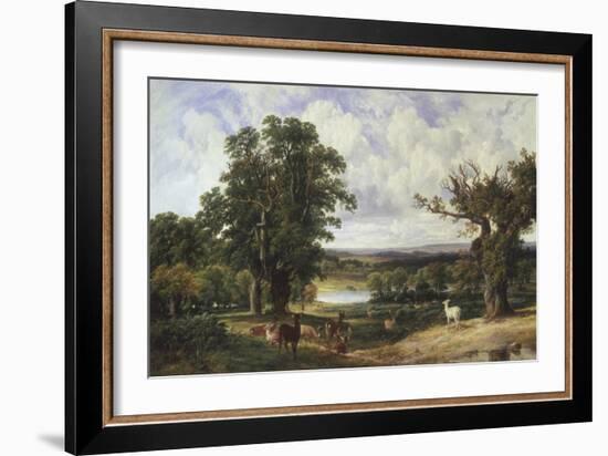 Richmond Park-John F. Tennant-Framed Giclee Print