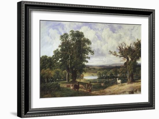 Richmond Park-John F. Tennant-Framed Giclee Print