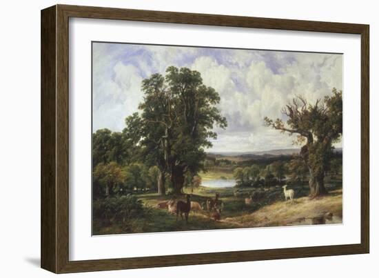 Richmond Park-John F. Tennant-Framed Premium Giclee Print