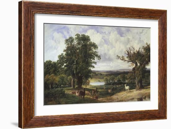 Richmond Park-John F. Tennant-Framed Premium Giclee Print